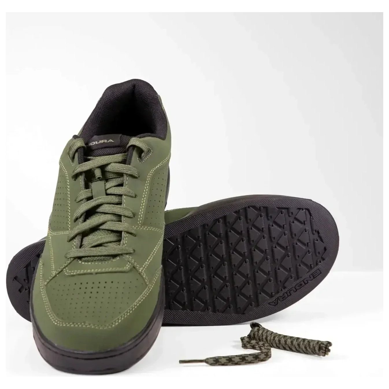 Humvee Flat Shoes Green